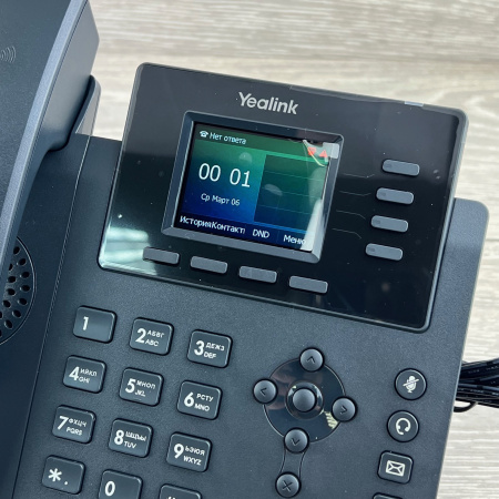 Yealink SIP-T34W, ip-телефон с Wi-Fi и 1Гб